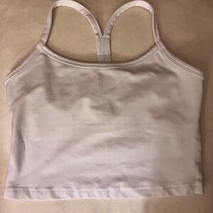 Beyond Yoga Classic White Tank